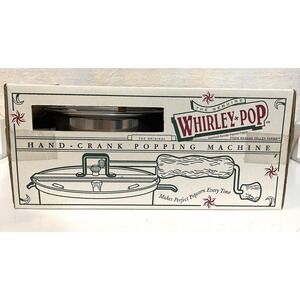 Whirley Pop Wabash Valley Farms Stovetop Popcorn Popper 6 qt. New W/Box
